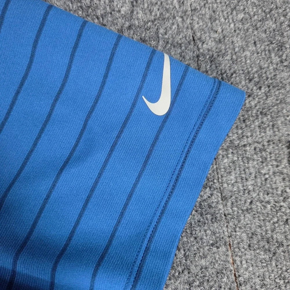 Nike NFL Colts Men's 2XL Dri-Fit Blue Short Sleeve Polo Shirt On Field